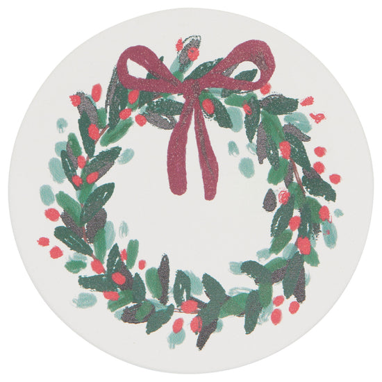 Now Designs Wreaths Soak Up Coasters Set Of 4