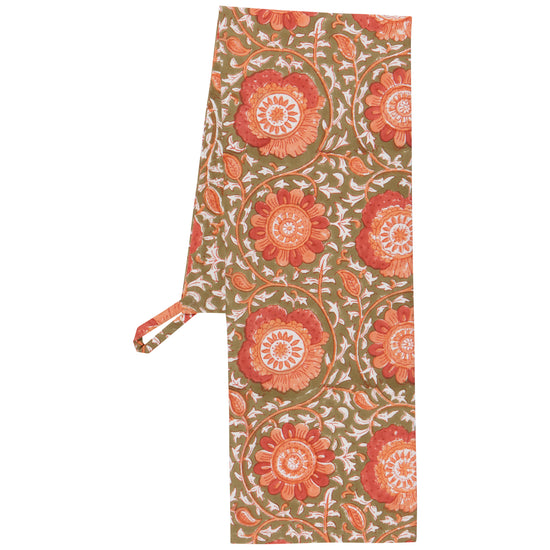 Now Designs Zinnia Block Print Dishtowel