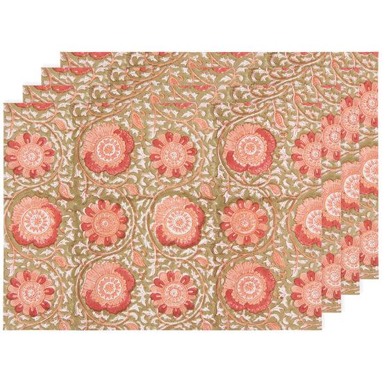 now designs Zinnia Placemats Set of 4