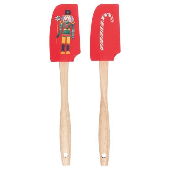 now designs Nutcracker Mini Silicone Spatulas Set of 2