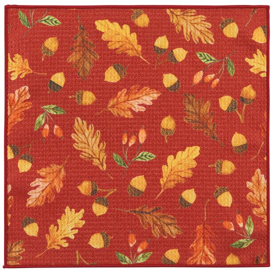 Now Designs Oak And Acorn Recycled Microfibre Dishcloth Set