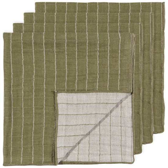 now designs Olive Branch Double Weave Napkins Set of 4