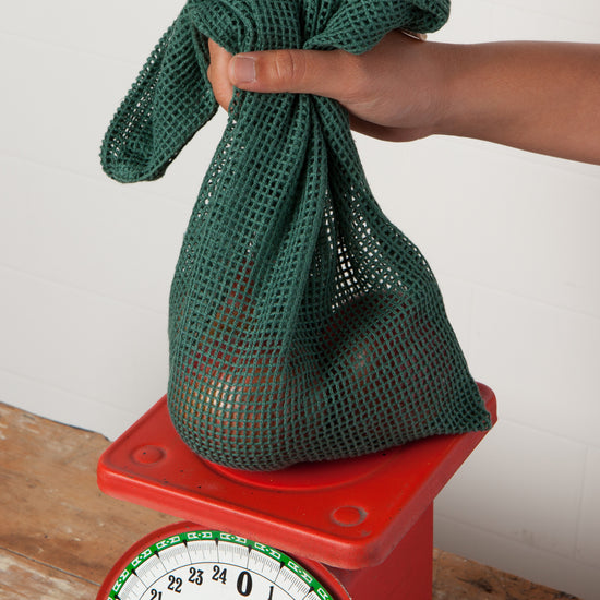 Now Designs Reusable Le Marche Produce Bags Pine Green Set Of 3