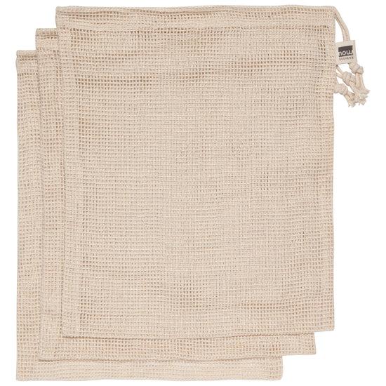 now designs Reusable Le Marche Produce Bags Unbleached Natural Set of k3