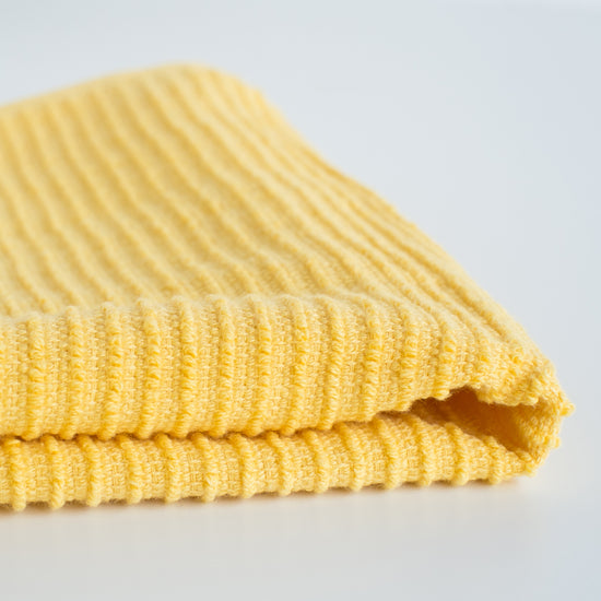 Now Designs Ripple Dishcloths Lemon Yellow Set Of 2
