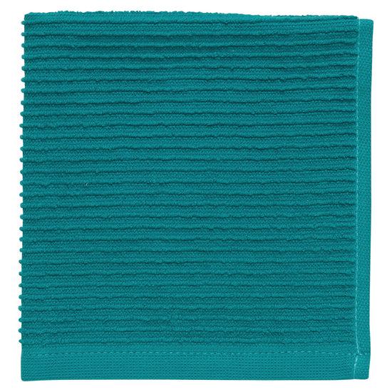 Now Designs Ripple Dishcloths Peacock Green Set Of 2