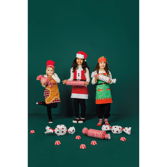 Now Designs Santa Christmas Kid's Apron And Hat Set