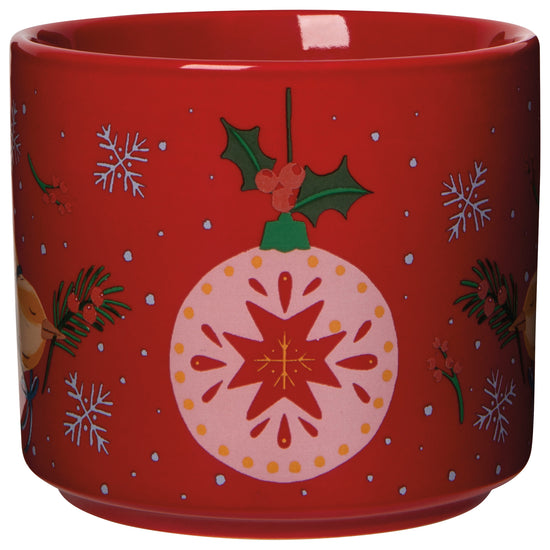 Now Designs Season's Tweetings Christmas Mug With Lid