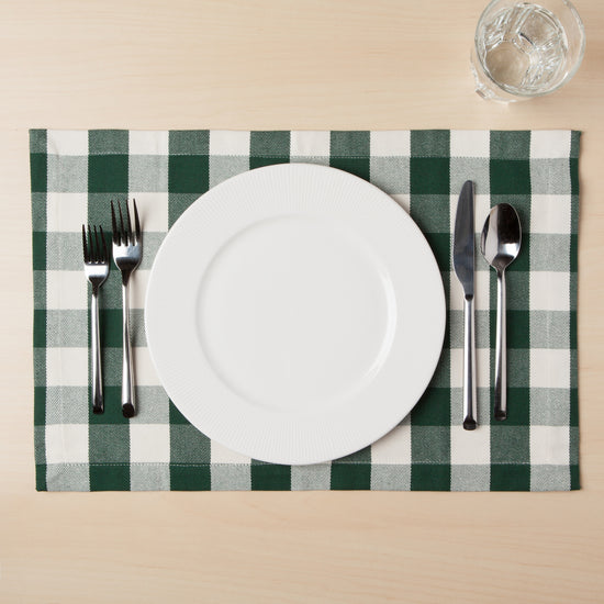 Now Designs Second Spin Placemats Spruce Green Set Of 4