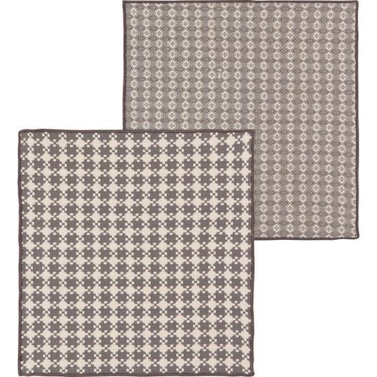 now designs Shadow Assorted Woven Dishcloths Set of 2