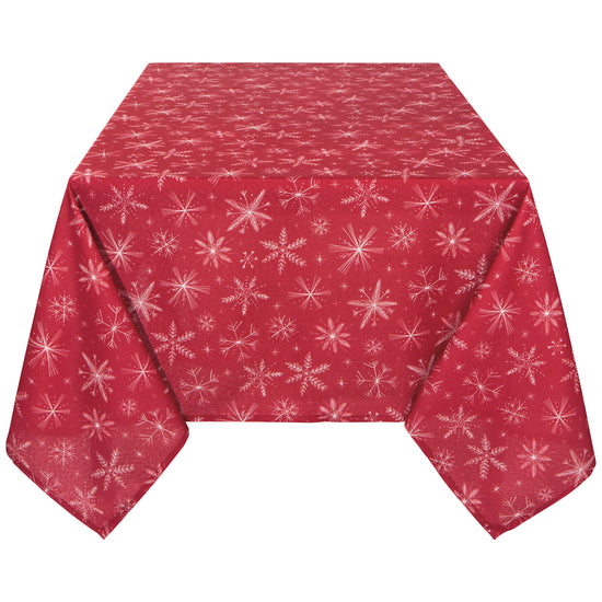 now designs Snowflakes Christmas Tablecloth 60 x 90 inch