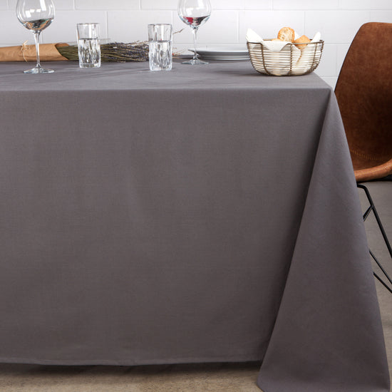 Now Designs Spectrum Table Cloth Charcoal 60 X 90 Inch