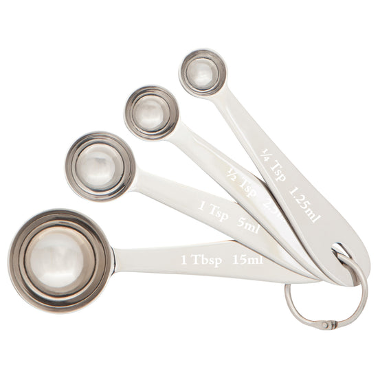 now designs Stainless Steel Measuring Spoons Set of 4