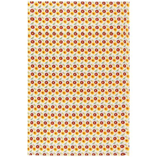 Now Designs Sunflower Splendor Bakers Floursack Dishtowels Set Of 3
