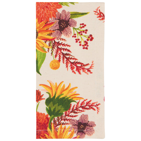Now Designs Sunflower Splendor Printed Napkins Set Of 4