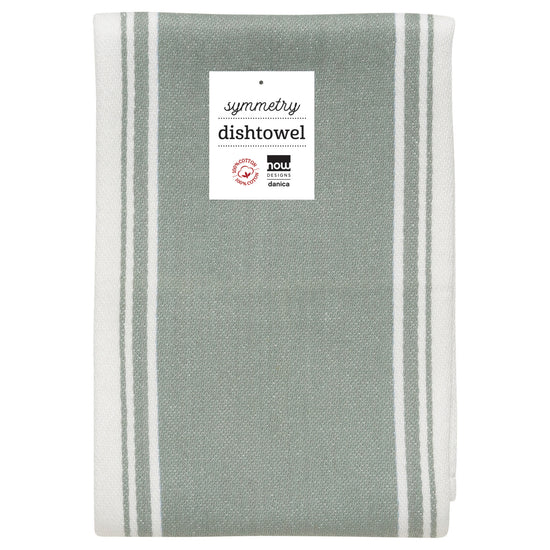 Now Designs Symmetry Dishtowel London Gray Set Of 2