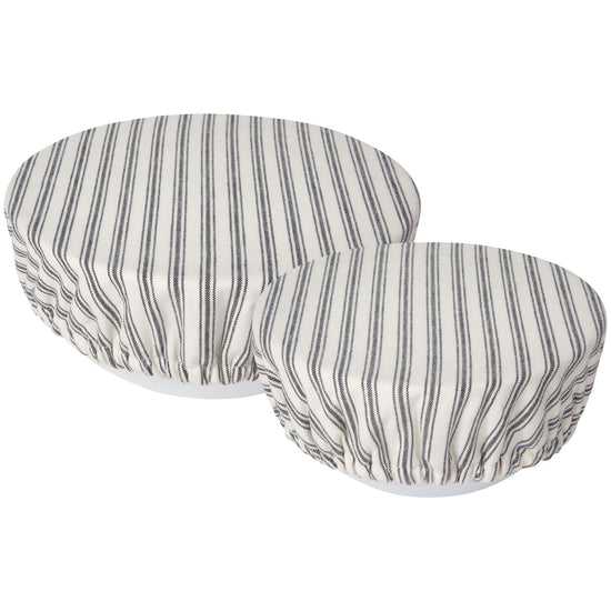 now designs Ticking Stripe Save It Bowl Covers Set of 2