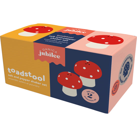 Now Designs Toadstool Salt And Pepper Shakers Set Of 2