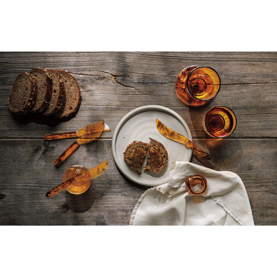 Now Designs Tortoise Shell Resin Napkin Ring Set Of 4