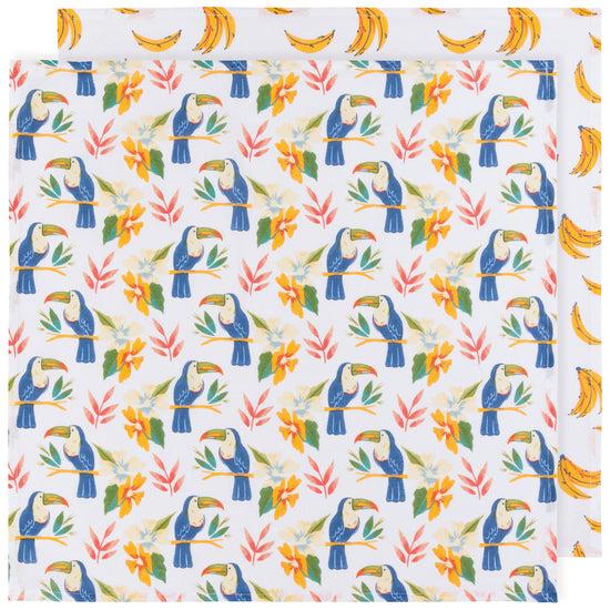 now designs Tropical Trove Floursack Dishtowels Set of 2
