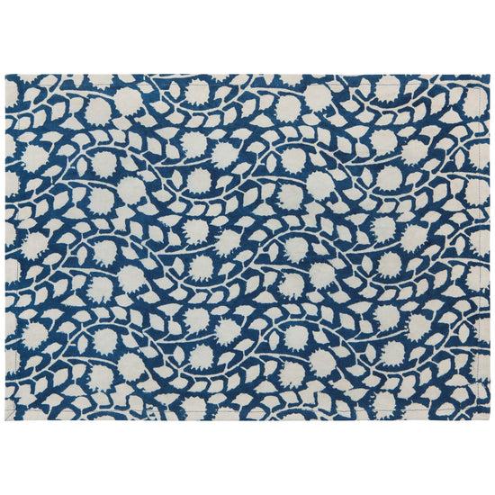 Now Designs Vinebloom Block Print Placemats Set Of 4