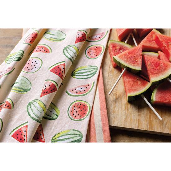 Now Designs Watermelon Coordinated Dishtowels Set Of 2