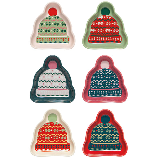 now designs Winter Woolens Shaped Pinch Bowls Set of 6