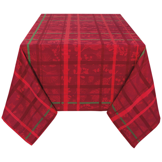 now designs Winterberry Jacquard Tablecloth 60 x 90 Inches