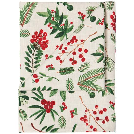 Now Designs Winterberry Printed Tablecloth 60 X 120 Inches