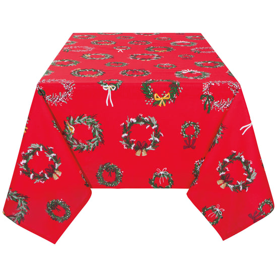 now designs Wreaths Christmas Tablecloth 60 X 120 inch