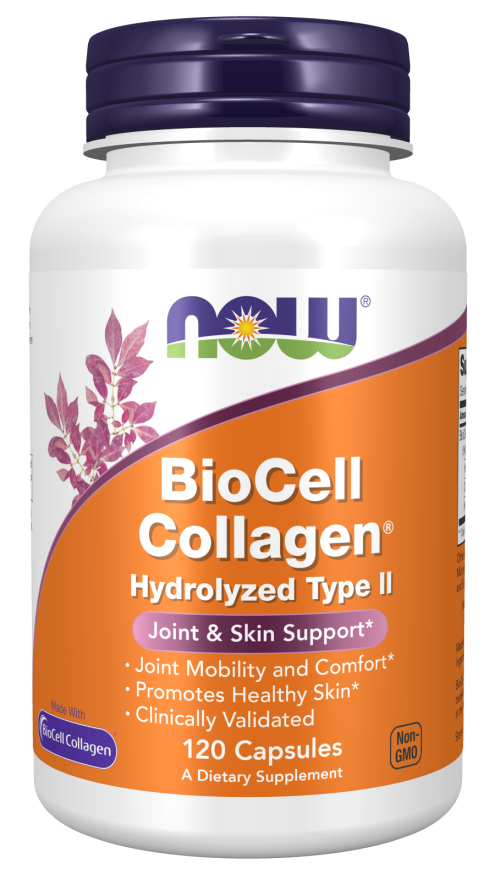 now foods BioCell Collagen® Hydrolyzed Type II Capsules