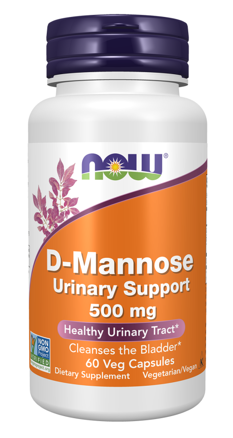 now foods D-Mannose Urinary Support 500 mg Veg Capsules