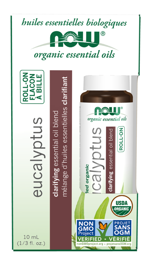 now foods Eucalyptus Essential Oil Blend Organic Roll-On