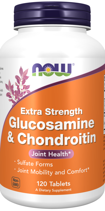 Now Foods Glucosamine & Chondroitin Extra Strength Tablets