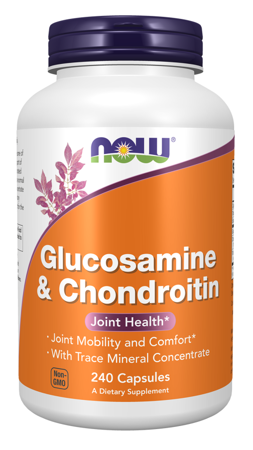 Now Foods Glucosamine & Chondroitin With Trace Minerals Capsules
