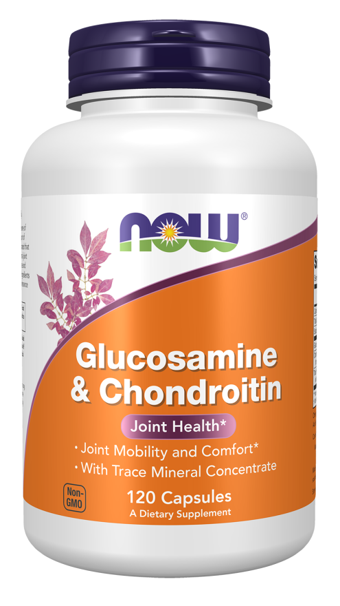 now foods Glucosamine & Chondroitin with Trace Minerals Capsules