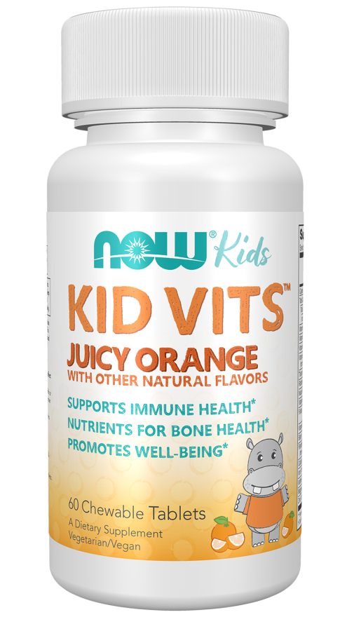 now foods Kid Vits™ Juicy Orange Chewable Tablets