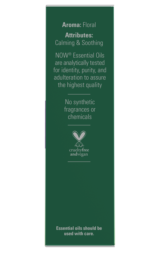 Now Foods Lavender Calming Essential Oil Blend Organic Roll-On