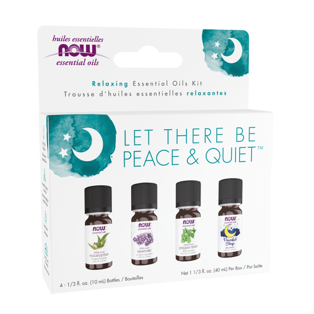now foods Let There Be Peace & Quiet™ Essential Oils Kit