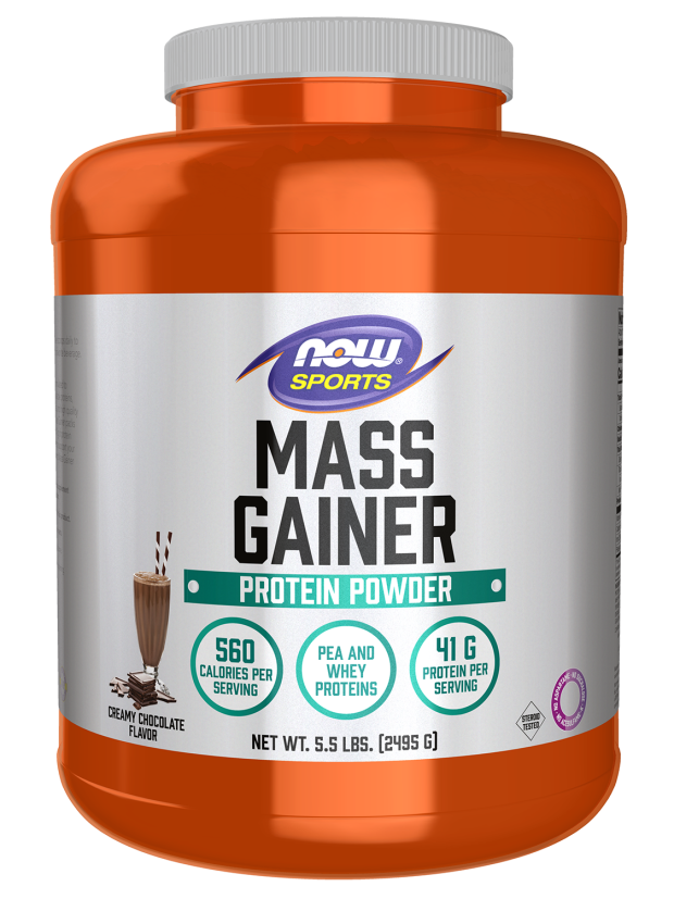 now foods Mass Gainer Powder Creamy Chocolate Flavor