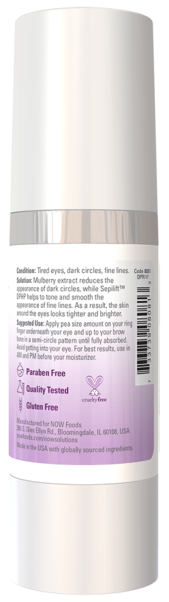 now Foods 2 In 1 Eye Correcting Cream