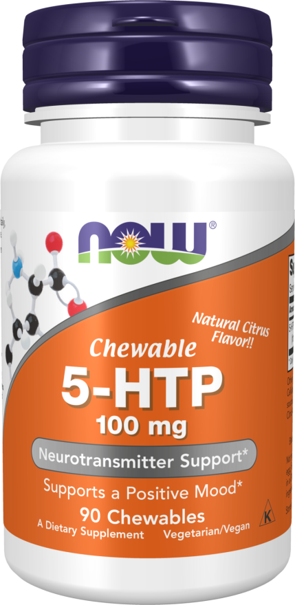 now foods 5-HTP 100 mg Chewables