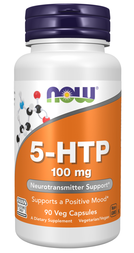 Now Foods 5-HTP 100 Mg Veg Capsule