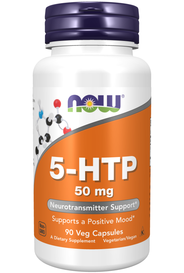 Now Foods 5-HTP 50 Mg Veg Capsules