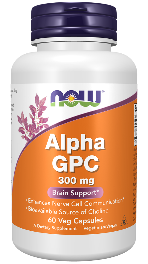 now foods Alpha GPC 300 mg Veg Capsules