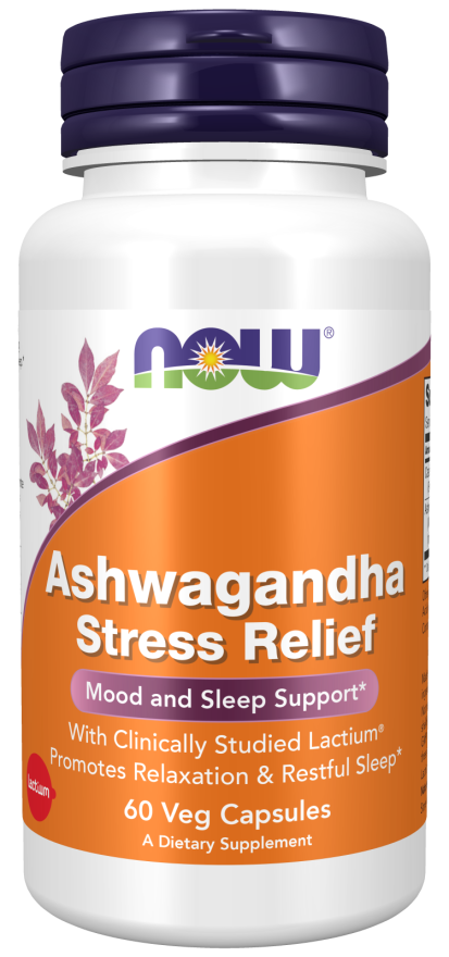 now foods Ashwagandha Stress Relief Veg Capsules