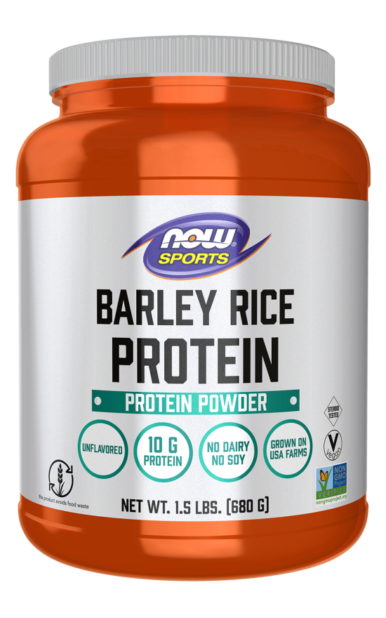 now foods Barley Rice Protein Powder
