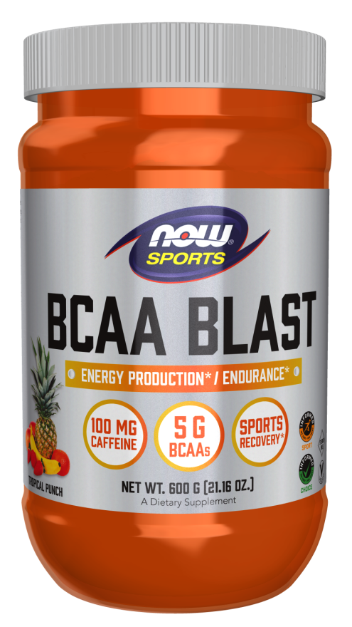 now foods BCAA Blast Powder Tropical Punch Flavor
