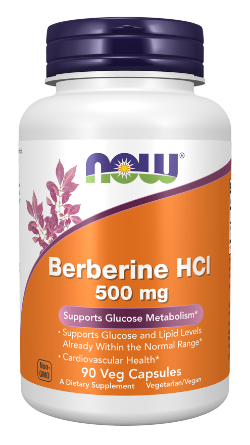 now foods Berberine HCl 500 mg Veg Capsules