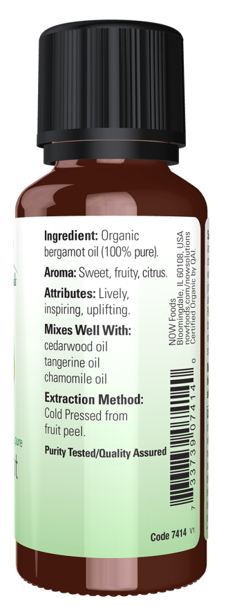 Now Foods Bergamot Oil Organic